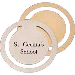 Circle Shaped Bookmarks, Custom Made With Your Logo!