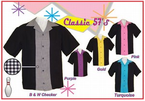 screen printed bowling shirts