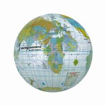 Customized Clear Globe Beach Balls!