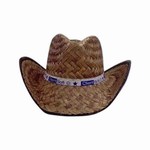 Custom Printed Cocoa Straw Cowboy Hats!