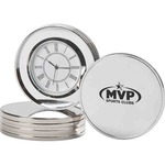 Custom Imprinted Platinum Coin Clocks!