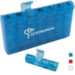 Custom Printed Compartment Med Minder Pill Boxes!