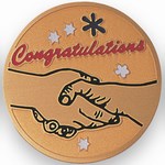 Custom Engraved Congratulations Emblems and Seals!