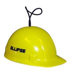 Custom Printed Mini Construction Hat Keychains