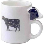 Cow Handle Shaped Mugs
