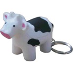 Custom Printed Cow Keychain!