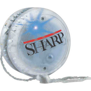 Crystal Yo Yos, Custom Imprinted With Your Logo!