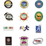 Cloise-Tech Lapel Pins, Customized With Your Logo!