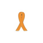 Custom Printed Awareness Ribbon Pins