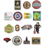Custom Imprinted Die Struck Enamel Lapel Pins!