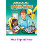 Custom Imprinted Dentist Themed Coloring Books!