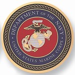 Custom Engraved Department of the Navy USMC Emblems and Seals!