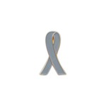 Custom Printed Awareness Ribbon Pins