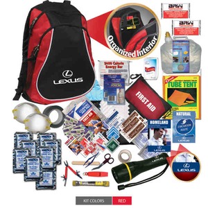 Disaster Survival Kits, Custom Imprinted With Your Logo!