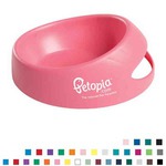 Custom Printed Dog Bowls with Built in Scoops!