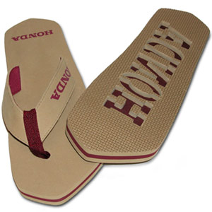 Flip-Flop Sandals, Custom Imprinted With Your Logo!