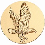 Custom Engraved Eagle Emblems and Seals!