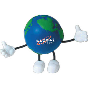 Earth Day Stress Ball Squeezies, Custom Imprinted With Your Logo!