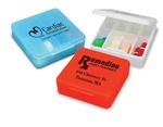 Custom Printed Eight Compartment Pill Boxes!