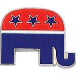 Custom Printed Elephant Shaped Pin!