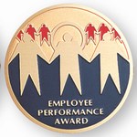Custom Engraved Employee Performance Award Emblems and Seals!