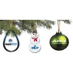 Custom Printed Epoxy Dome Ornaments