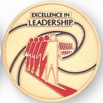Custom Engraved Excellence in Leadership Emblems and Seals!