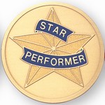Custom Engraved Excellent Performer Emblems and Seals!