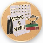 Custom Engraved Excellent Student Emblems and Seals!