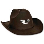 Custom Printed Faux Suede Cowboy Hats!