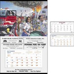 Custom Designed Fire Hanger Commercial Calendars!