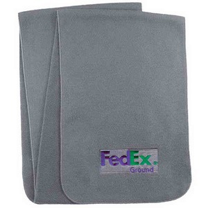 Fleece Scarves, Custom Imprinted With Your Logo!