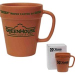 Custom Imprinted Flower Pot Mugs