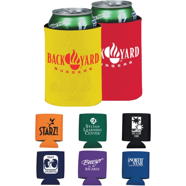 Foam Can Coolers, Custom Printed With Your Logo!