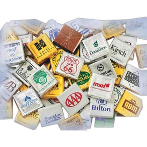 Foil Wrapper Chocolates, Custom Imprinted With Your Logo!