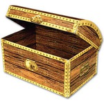 Custom Imprinted Foldable Treasure Chests!