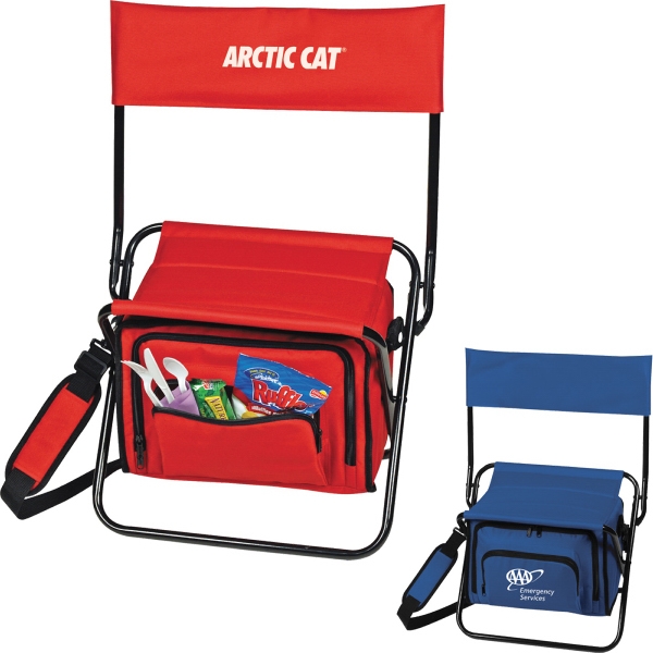 Folding Chair Stools with Bags, Custom Imprinted With Your Logo!