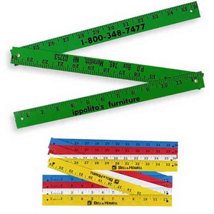Folding Yardsticks, Custom Made With Your Logo!