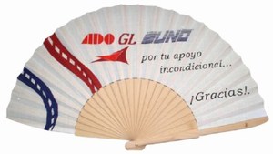 Folding Fans, Custom Made With Your Logo!
