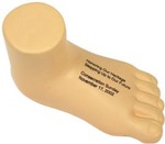 Custom Imprinted Foot Stressball Squeezies!