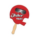 Custom Printed Football Helmet Shaped Fans