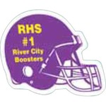 Custom Printed Football Helmet Shaped Magnets