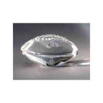 Custom Printed Football Shaped Paperweight