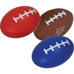 Custom Printed Football Shaped Stress Reliever
