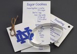 Custom Printed Football Shaped Cookie Cutters