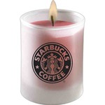 Custom Printed Fountain Candles!