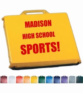 Fundraising Stadium Cushions, Custom Imprinted With Your Logo!