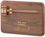 Custom Printed Gavel Plaques