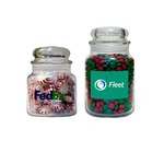 Custom Printed Candy Filled Glass Hearts!