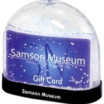 Custom Imprinted Gift Card Snow Globes